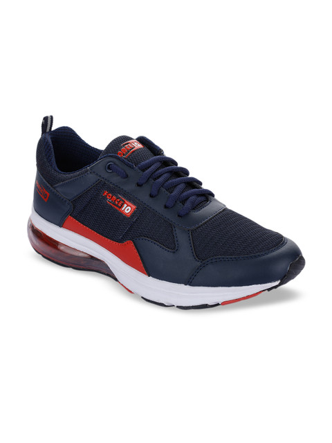 

Liberty Men Navy Blue Mesh Running Shoes