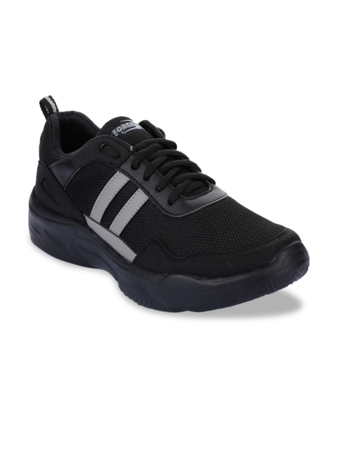 

Liberty Men Black Mesh Running Shoes