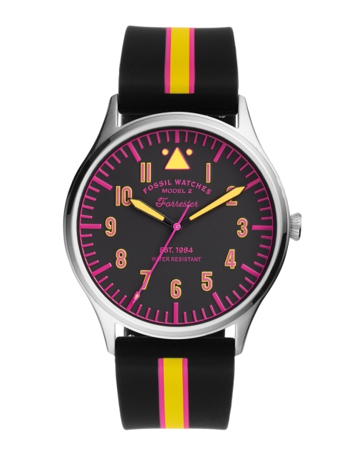

Fossil Men Black Analogue Watch FS5613