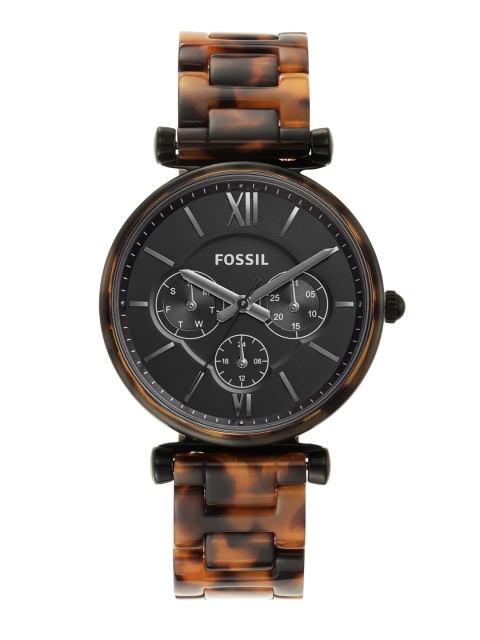 

Fossil Women Black Analogue Carlie Watch ES4659-EORS20