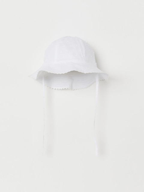 

H&M Infant Kids White Cotton Sun Hat