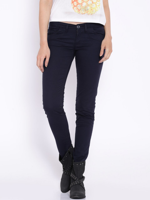 

Pepe Jeans Navy Trousers, Blue