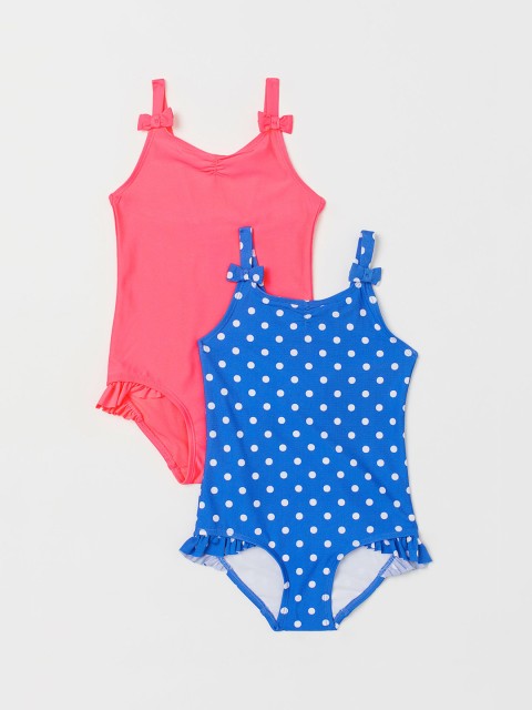

H&M Pack of 2 Flounced Swimsuits, Multi