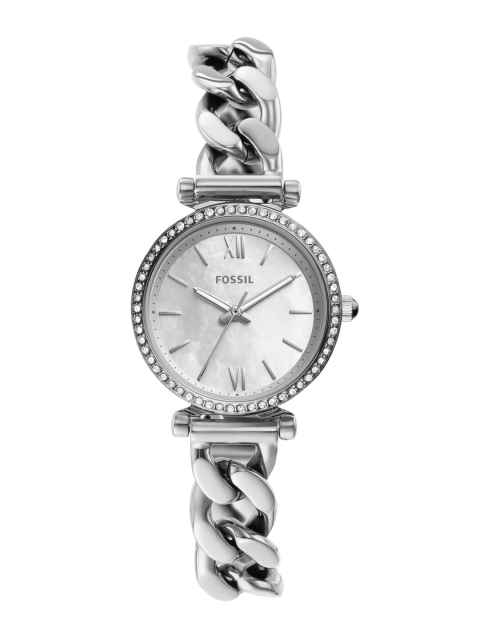 

Fossil Women White Analogue Carlie Mini Watch ES4689-EORS20