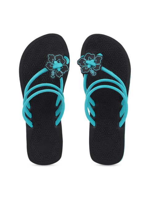 

Solethreads Women Blue Solid Thong Flip-Flops