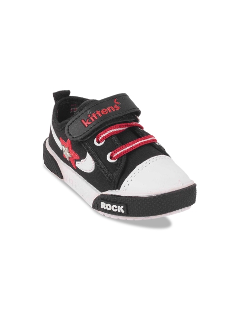 

Kittens Boys Black & White Colourblocked Lightweight Sneakers