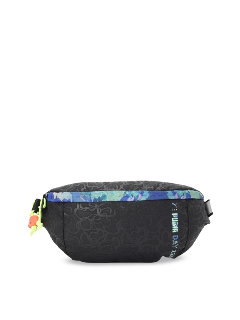 

Puma Unisex Black Printed CSM Waist Pouch