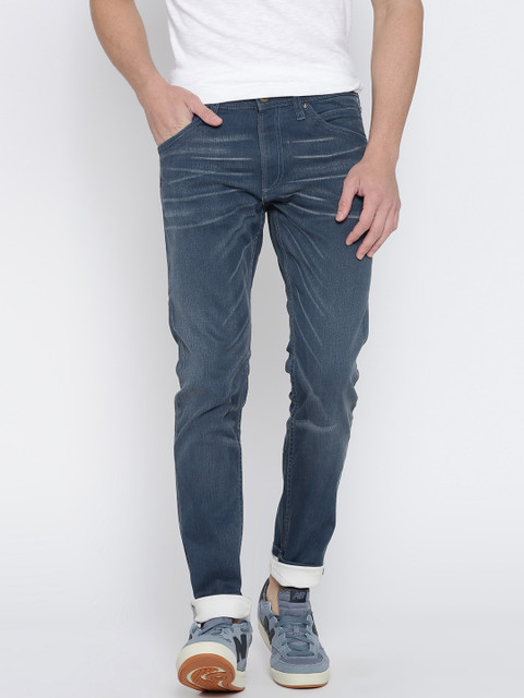 

Jack & Jones Navy Washed Glenn Slim Fit Jeans, Navy blue