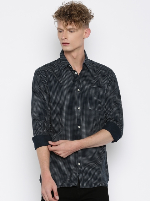 

Jack & Jones Navy Slim Casual Shirt, Navy blue