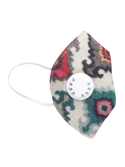 

LUXURAZI Unisex Multicolored 5 Ply Valved Protective Mask, Multi