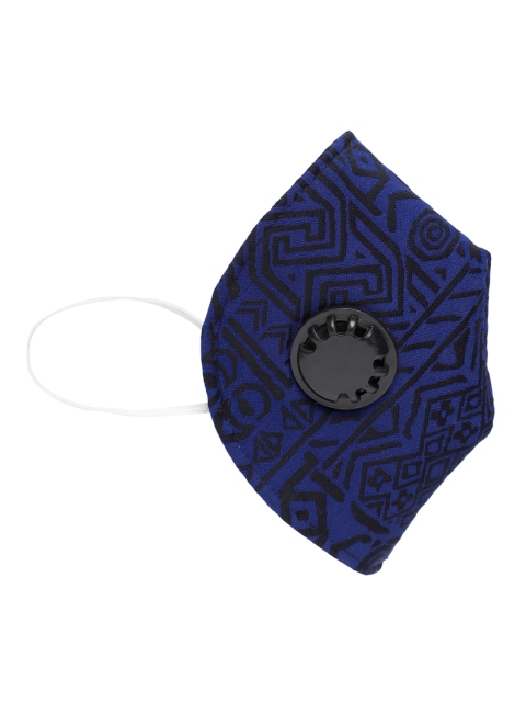 

LUXURAZI Unisex Navy Blue 5 Ply Valved Protective Mask