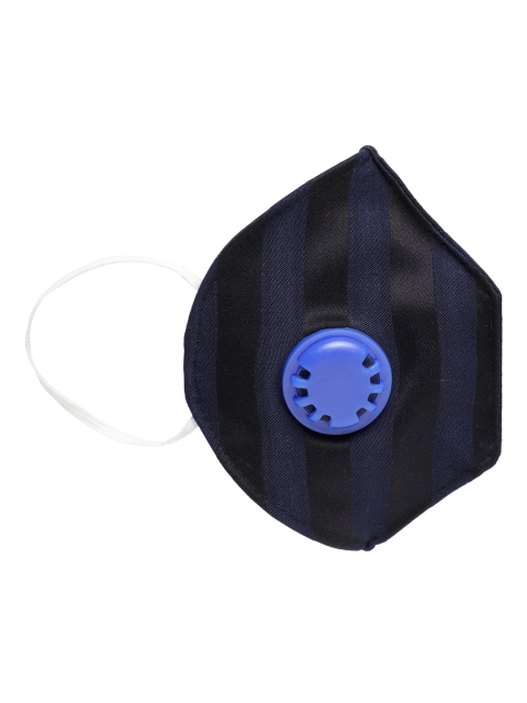 

LUXURAZI Unisex Navy Blue 5-Ply Certified Protective Masks