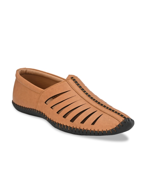 

Walkstyle By El Paso Men Tan Brown Loafers