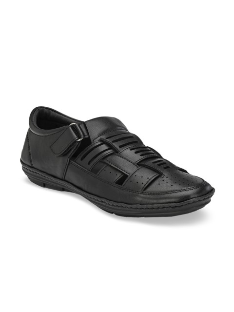 

El Paso Men Black Shoe-Style Sandals