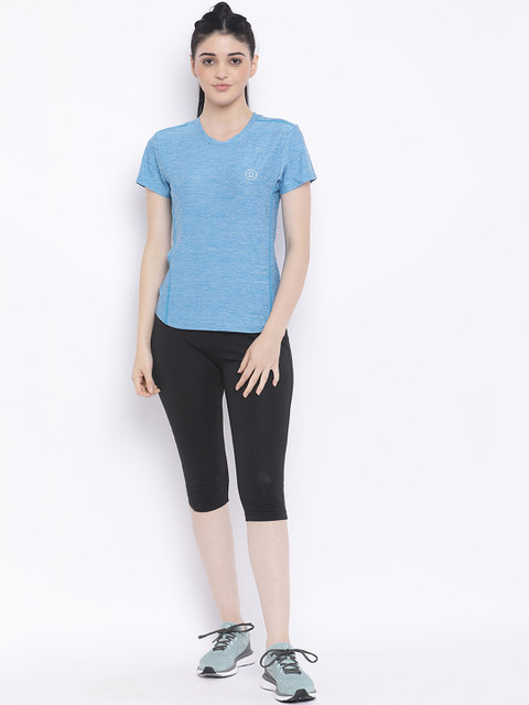 

Chkokko Women Blue & Black Solid Tracksuit