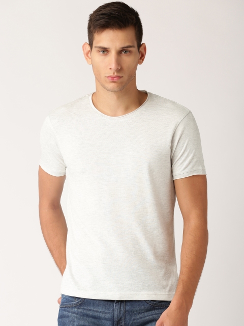 

ETHER Off-White Melange T-shirt
