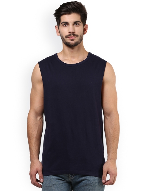 

Hypernation Navy Sleeveless T-shirt, Navy blue