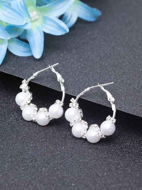 

Stoln Silver-Plated Classic Hoop Earrings