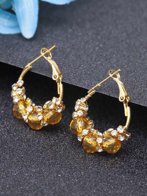 

Stoln Gold-Toned Oval Hoop Earrings