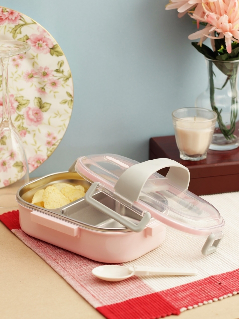 

INCRIZMA Pink Leakproof Food Grade Stainless Steel Double Insulated Bento Lunch Box