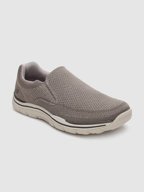 

Skechers Men Taupe EXPECTED- GOMEL Slip-On Sneakers