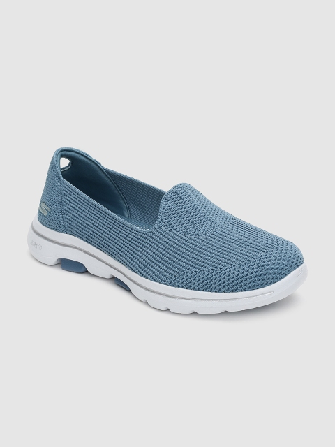 

Skechers Women Blue GO WALK 5 - BLESSED Walking Shoes