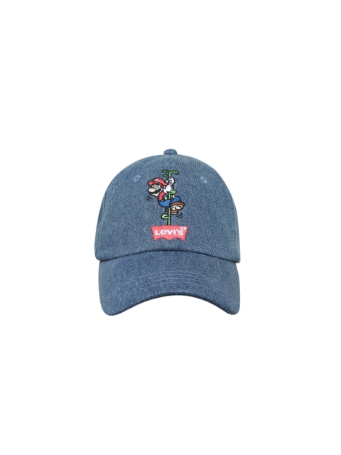 

Levis Men Blue Printed Snapback Cap