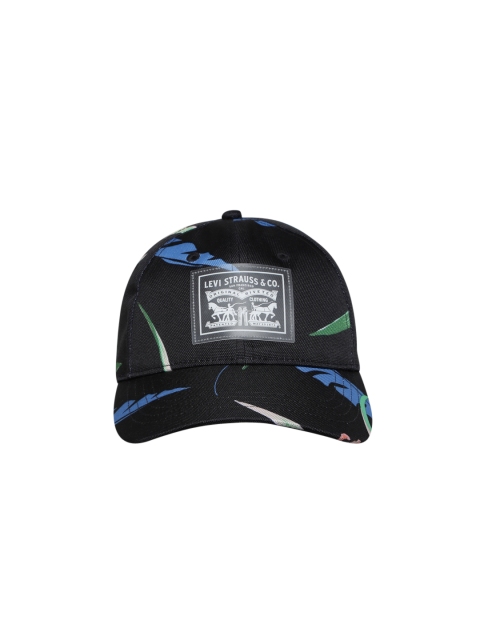 

Levis Women Black Printed Baseball Cap