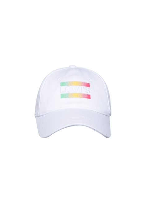 

Levis Women White Printed Baseball Cap