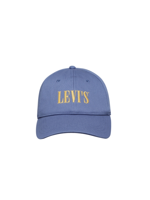 

Levis Men Blue Solid Snapback Cap