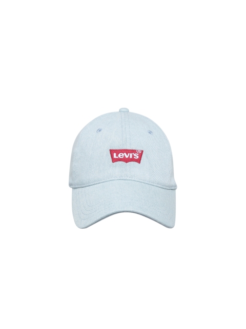 

Levis Men Blue Self Design Snapback Cap