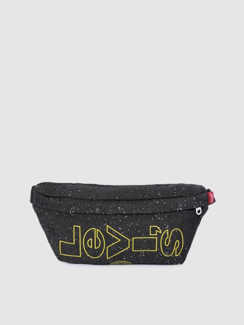 

Levis Men Black Star Wars Printed Waist Pouch