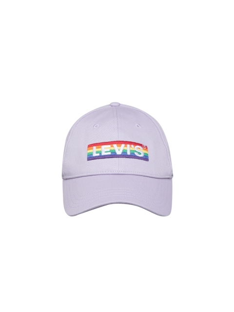 

Levis Men Purple Embroidered Baseball Cap