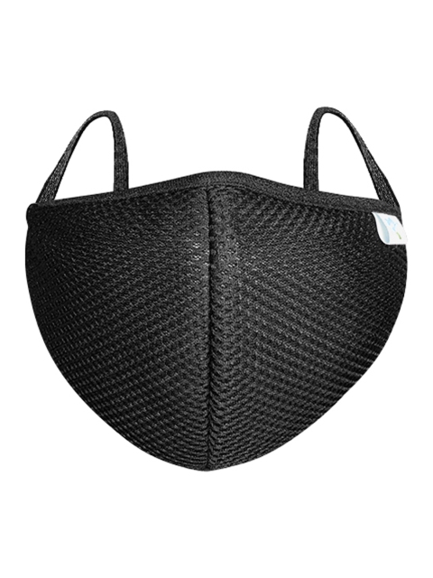 

Ahalyaa Unisex Black 4 Ply Protective Outdoor A 95 Masks