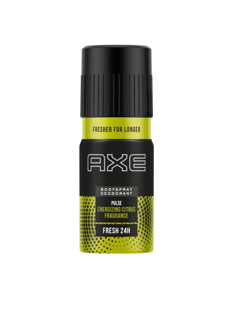 

AXE Men Pulse Energizing Citrus Fresh 24H Deodorant 150 ml, Black