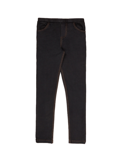 

Pantaloons Junior Girls Black Solid Jeggings