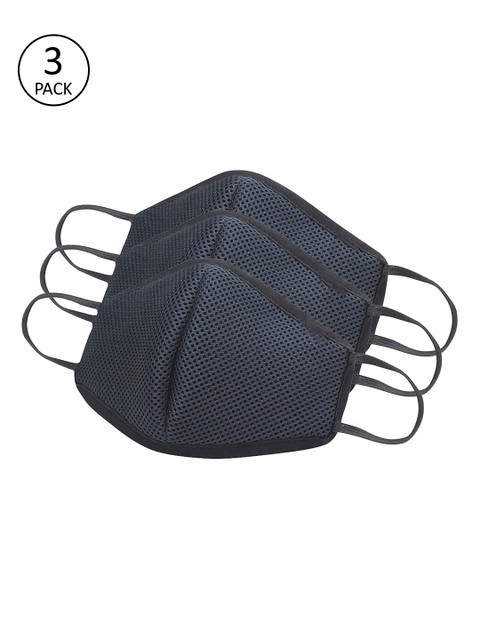 

Swiss Design Unisex Black 3 Pcs SD95 6 Ply Reusable Outdoor Masks