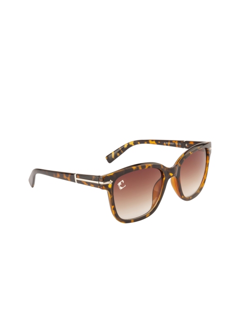 

Clark N Palmer Women UV Protected Lens Square Sunglasses CNP-XL507-C2, Brown