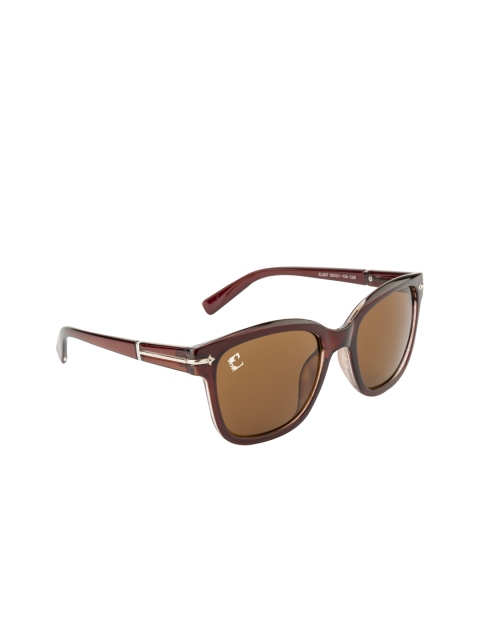

Clark N Palmer Women Square Sunglasses CNP-XL507-C29, Brown