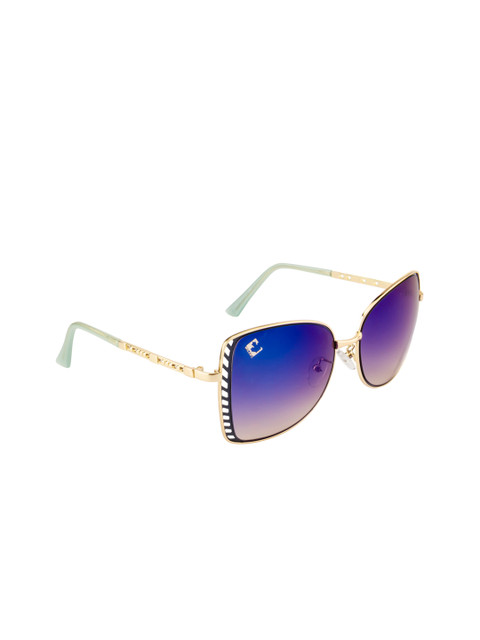 

Clark N Palmer Women Oversized Sunglasses, Blue