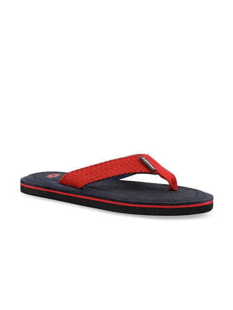 

Lotto Men Red Solid Valeria Thong Flip-Flops