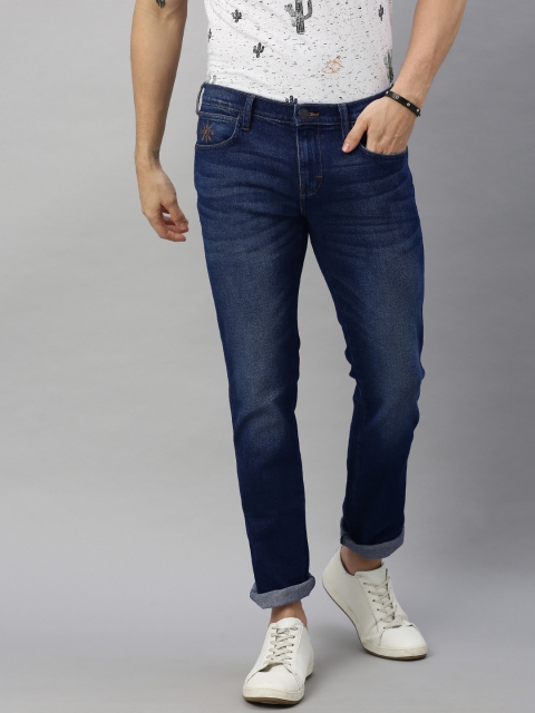 

Wrangler Men Blue Slim Fit Low-Rise Clean Look Stretchable Jeans