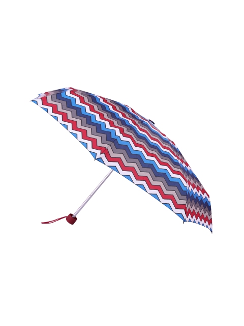 

FabSeasons Red & Grey 5-Fold Digital Printed Small Compact Manual Umbrella