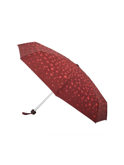 

FabSeasons Maroon Printed 5 Fold Small Compact Manual Umbrella