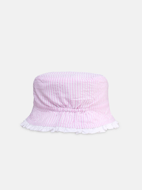 

Chicco Infant Girls Pink & White Reversible Sun Hat