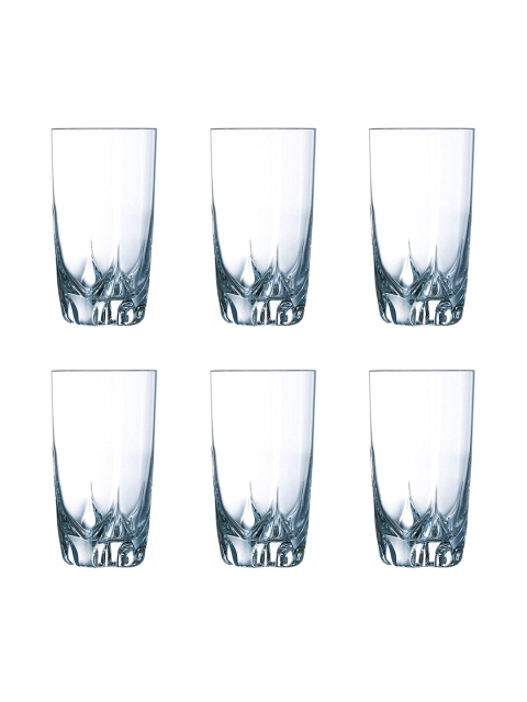 

Luminarc Set of 6 Transparent Lisbonne Highball Tumblers