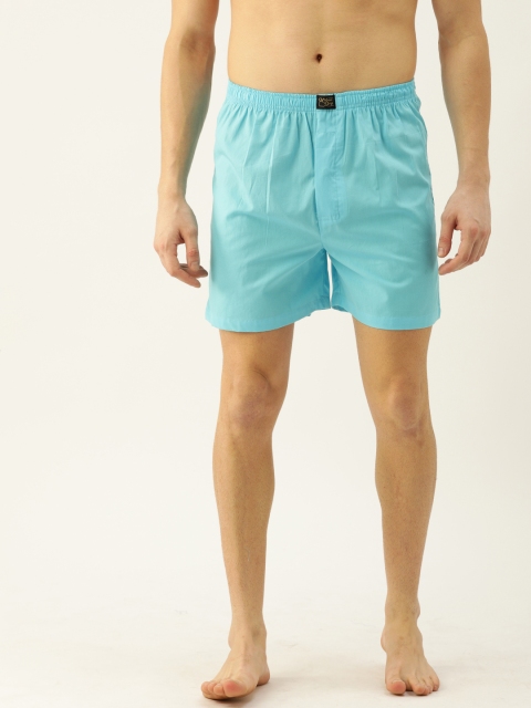 

Urban Dog Men Blue Solid Boxers UDBX226