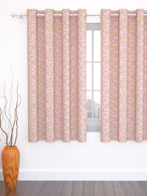 

Story@home Pink Single Window Curtain