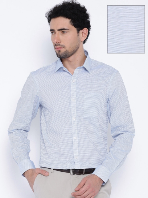 

Arrow Blue Striped Slim Fit Formal Shirt
