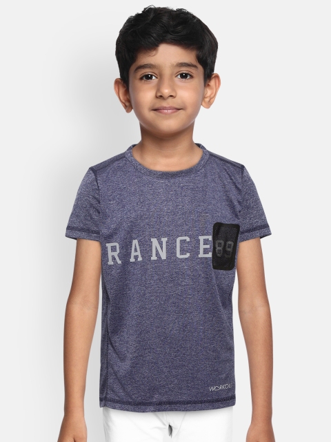 

Sweet Dreams Boys Navy Blue Printed Round Neck T-shirt